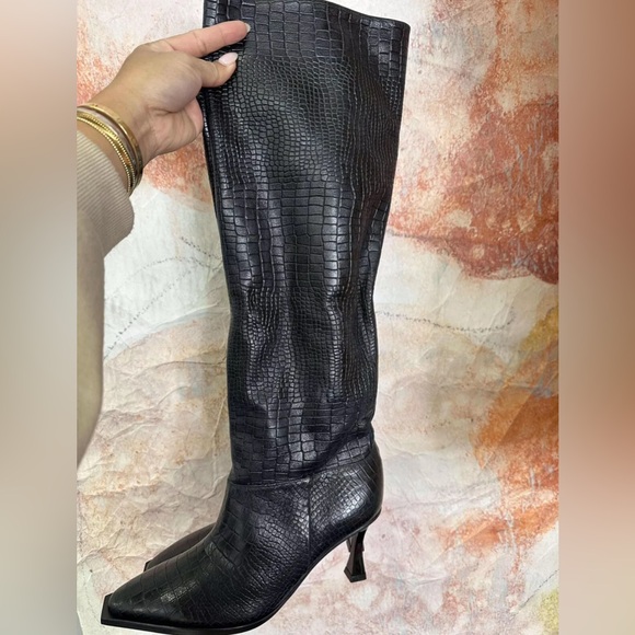 FREE PEOPLE 
Friday Fever Heel Boots
SIZE: 37 
Excellent condition - Picture 5 of 7